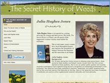 Tablet Screenshot of juliahughesjones.com
